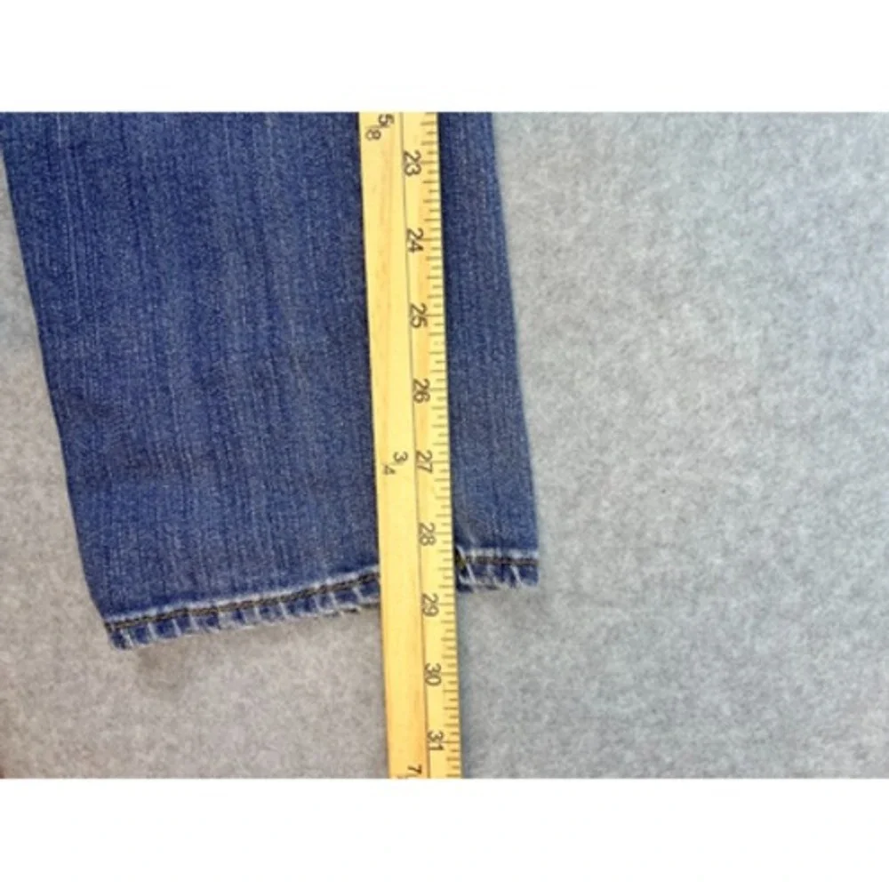 Lucky Brand Jeans Women's‎ Size 4 Sofia Straight Distressed Mid Rise